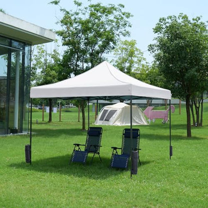 10x10 Heavy Duty Canopy Tent with Sand Bags