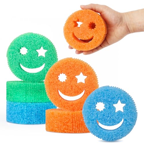 6 Pack Scratch Free Kitchen Dish Sponges