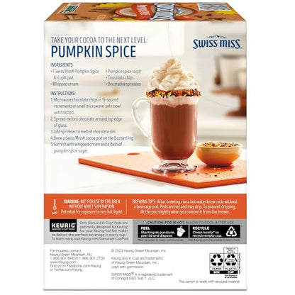 Swiss Miss Pumpkin Spice Hot Cocoa K-Cup Pods