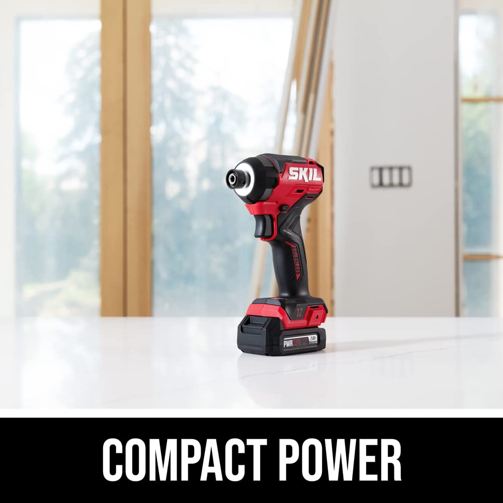 Skil 12V Brushless Impact Driver Kit with Batteries