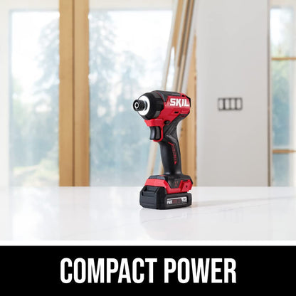 Skil 12V Brushless Impact Driver Kit with Batteries