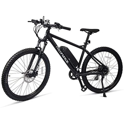 FREEFORCE Fairmount 20-in Electric Commuter Bike | Hybrid e-Bike for Adults, Thumb Throttle and Pedal Assist | for Urban City Commuting to Work or School | Matte Black
