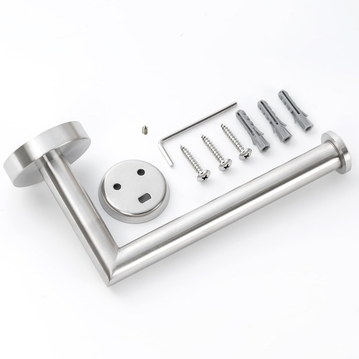 HITSLAM Brushed Nickel Toilet Paper Holder