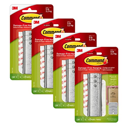 4 Pack Command Large Universal Frame Hangers Set