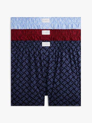 3 Pack Tommy Hilfiger Cotton Woven Boxers