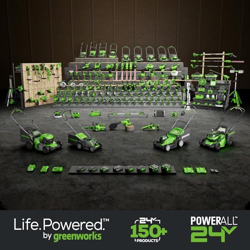 Greenworks 24V Brushless Hammer Drill with Battery