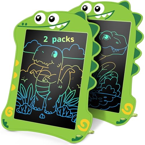 2 Pack Dinosaur LCD Writing Tablet for Kids