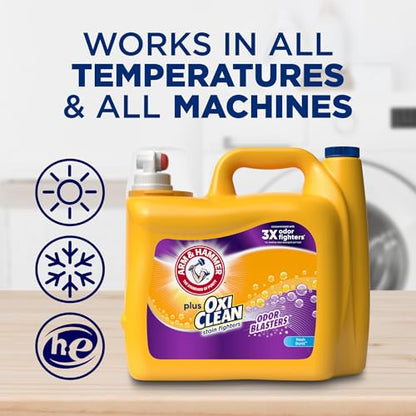 Arm & Hammer OxiClean Laundry Detergent, 128 Loads