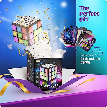 Ninja Blast Rechargeable Game Activity Cube - 9 Fun Brain & Memory Games - Cool Toys for Boys and Girls - Birthday Gifts for Ages 6-12+ Year Old Kids Tweens & Teens - Best Boy & Girl Toy Gift Ideas