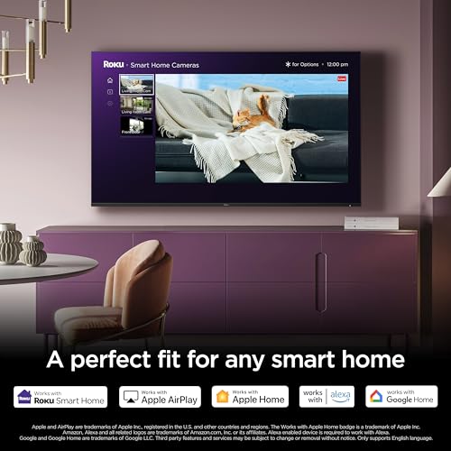 Roku 55-Inch 4K QLED Smart TV with Voice Remote