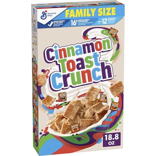18.8 oz Cinnamon Toast Crunch Family Size Cereal