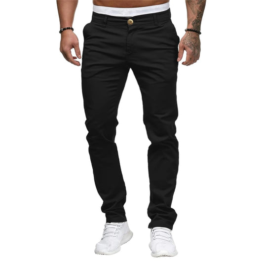 KAATAI Mens Dress Pants Slim Fit Chinos Stretch Fashion Pant Skinny Leg