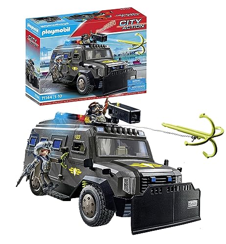 Playmobil Tactical Unit All-Terrain Vehicle Toy Set