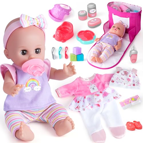 Baby Doll Playset with Accessories for Girls