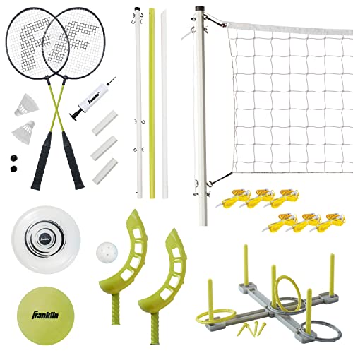Franklin Sports 5 Game Outdoor Combo Set for Kids