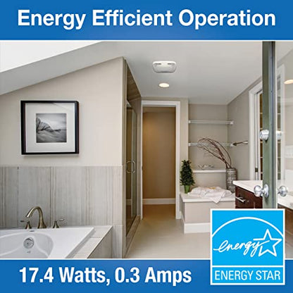 Air King BFQ50 ENERGY STAR® Qualified SNAP-IN Exhaust Fan, 50 CFM