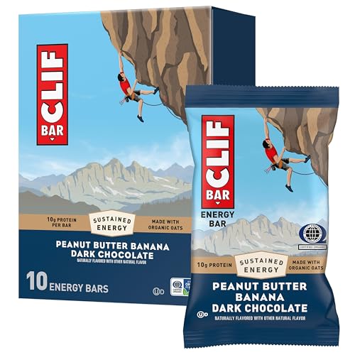 10 Pack CLIF Peanut Butter Banana Energy Bars