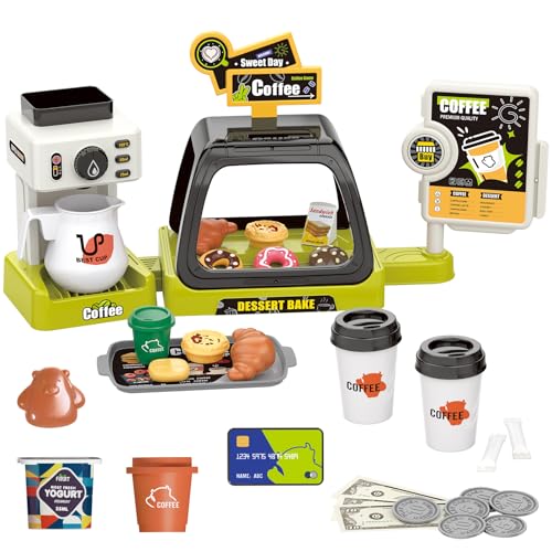 Kids Coffee Maker Play Kitchen Set