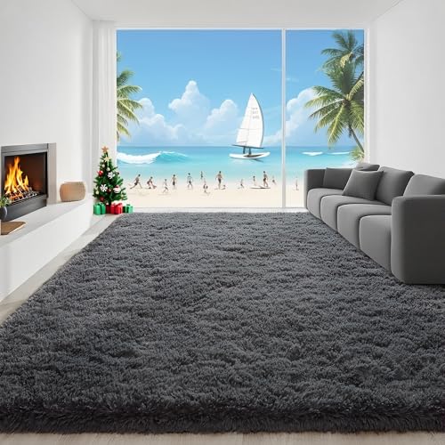 5x8 Plush Shag Area Rug