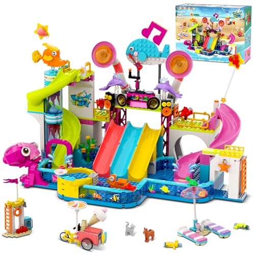 911 Piece Water Park Building Block Set