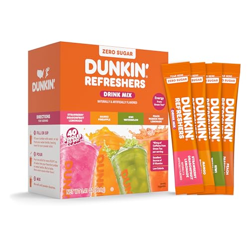 40 Count Zero Sugar Refreshers Drink Mix Variety Pack