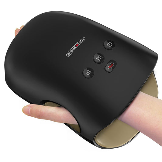 CINCOM Cordless Hand Massager with Heat and Compression