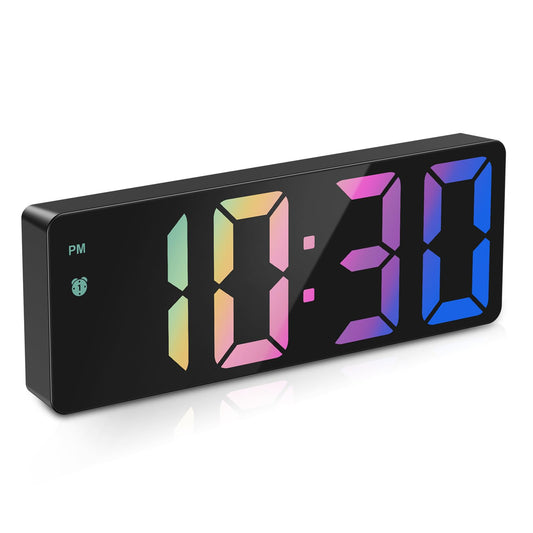 ORIA LED Alarm Clock with Snooze & Temperature Display