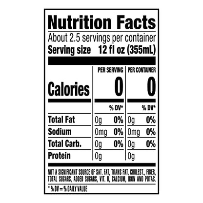 Saratoga Sparkling Water, Plastic Bottle, 28 oz, 12 Pack
