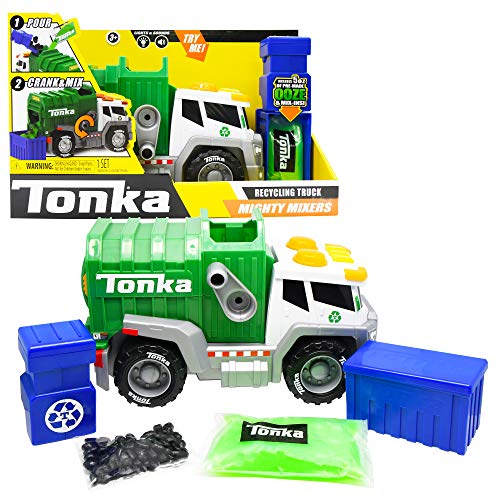 Tonka Mega Machines Mighty Mixers Recycling Truck