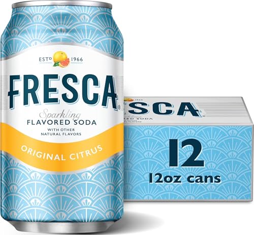 36 Pack Fresca Citrus Soda 12 Ounce Cans