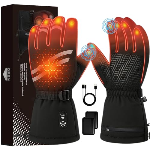 Rechargeable Electric Heated Gloves with Fast Heating