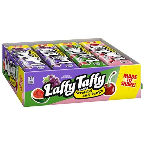 48 Pack Laffy Taffy Stretchy Tangy Candy Bars