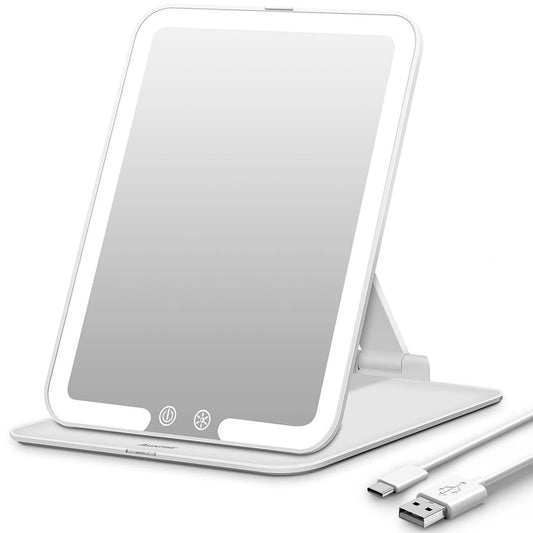 Auxmir Portable Lighted Travel Makeup Mirror
