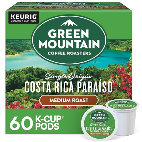 60 Count Green Mountain Costa Rica Paraiso K-Cup Pods