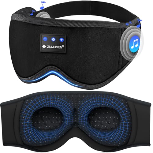 Bluetooth Sleep Headphones 3D Wireless Music Eye Mask
