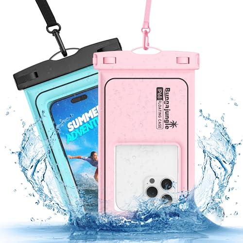 2 Pack Waterproof Floating Phone Pouch Case IP68