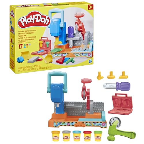Play-Doh Construction Stamp & Saw Tool Set