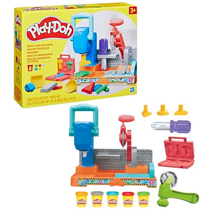 Play-Doh Construction Stamp & Saw Tool Set