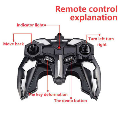 Remote Control Deformation Car to Robot 1:18