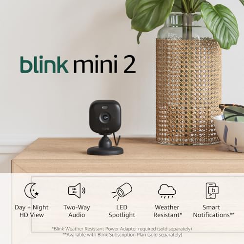 2 Pack Blink Mini HD Security Cameras