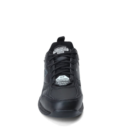 Skechers Men's Dighton Black Work Shoes