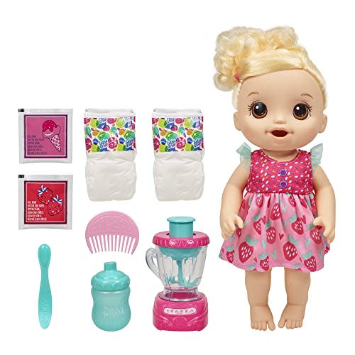 Baby Alive Magical Mixer Strawberry Shake Baby Doll Set