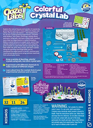 Ooze Labs Crystal Lab Experiment Kit by Thames & Kosmos