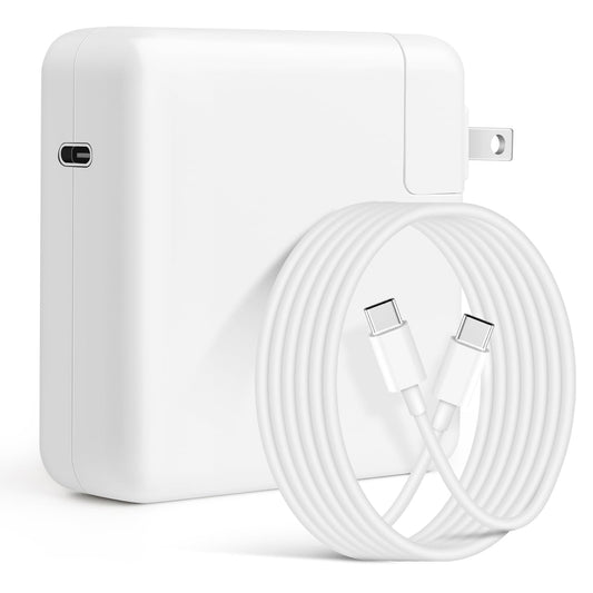 Mac Book Pro Charger - 108W USB C Fast Charger Power Adapter for MacBook Pro, MacBook Air, New iPad Pro and Other USB C Device, Include 7.2ft USB C to C Cable