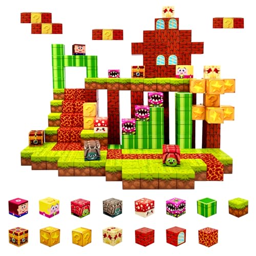 Magnetic STEM Building Cube Blocks for Kids