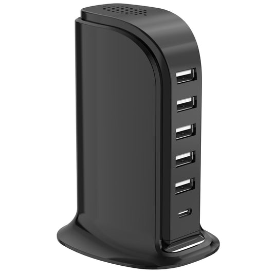6-Port USB Charger Hub with Smart IC