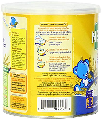 Gerber Nestum Infant Cereal, 5 Varieties, 10.6 oz