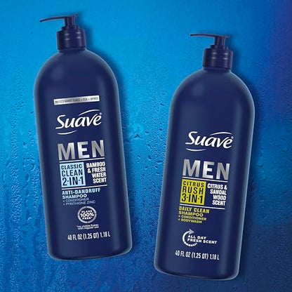 Suave Men 2-in-1 Anti-Dandruff Shampoo & Conditioner