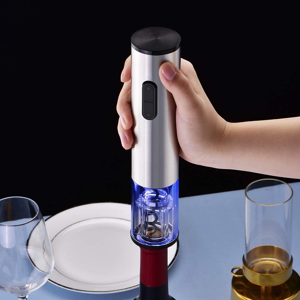 Automatic Electric Wine Opener with Foil Cutter