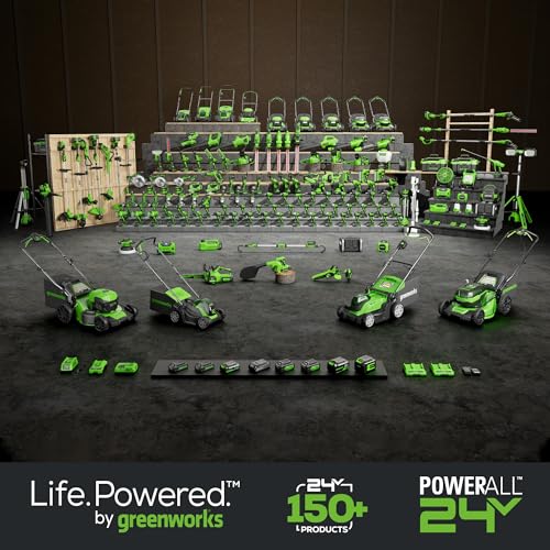 Greenworks Cordless Drill Kit with Batteries & Bits